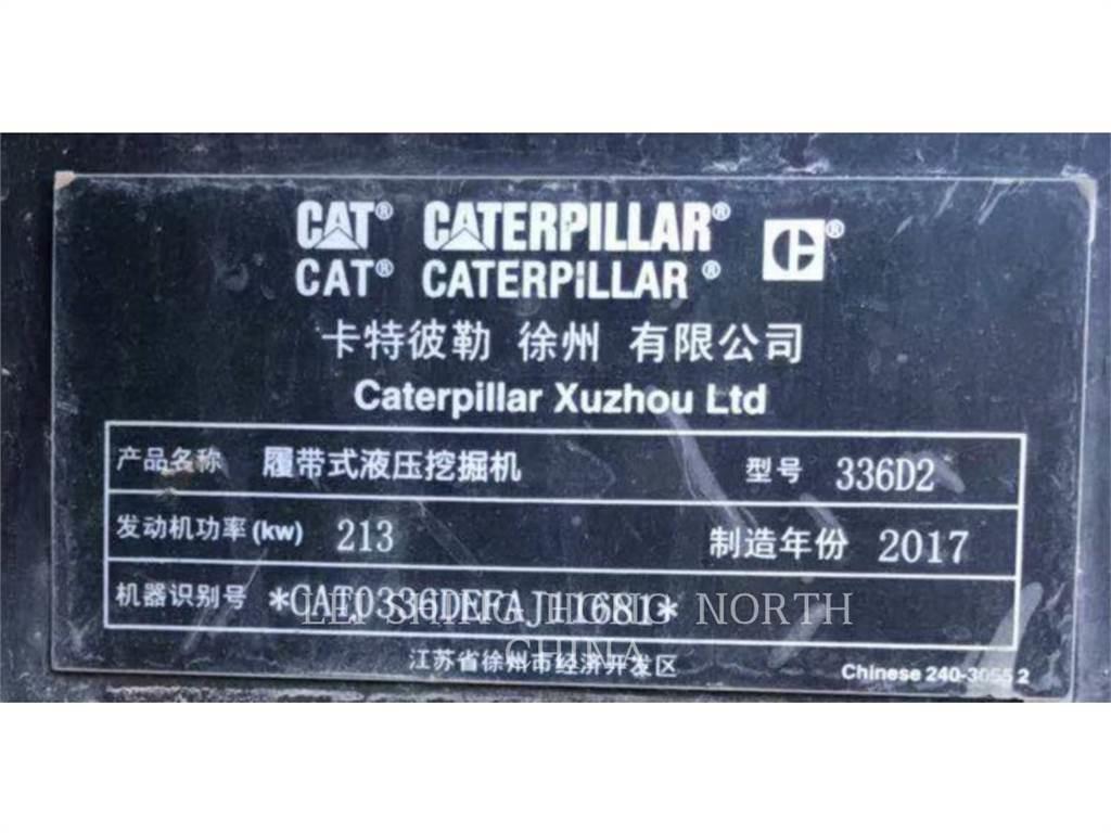 CAT 336D2 Bandgrävare
