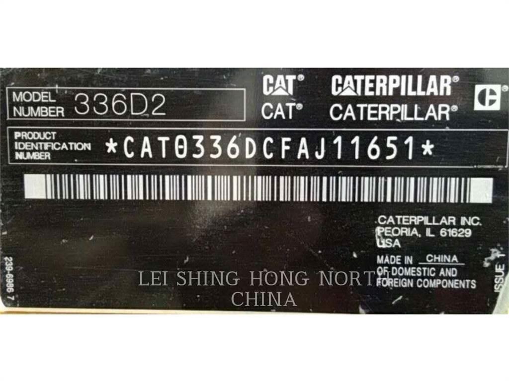 CAT 336D2 Bandgrävare
