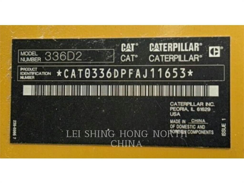 CAT 336D2 Bandgrävare