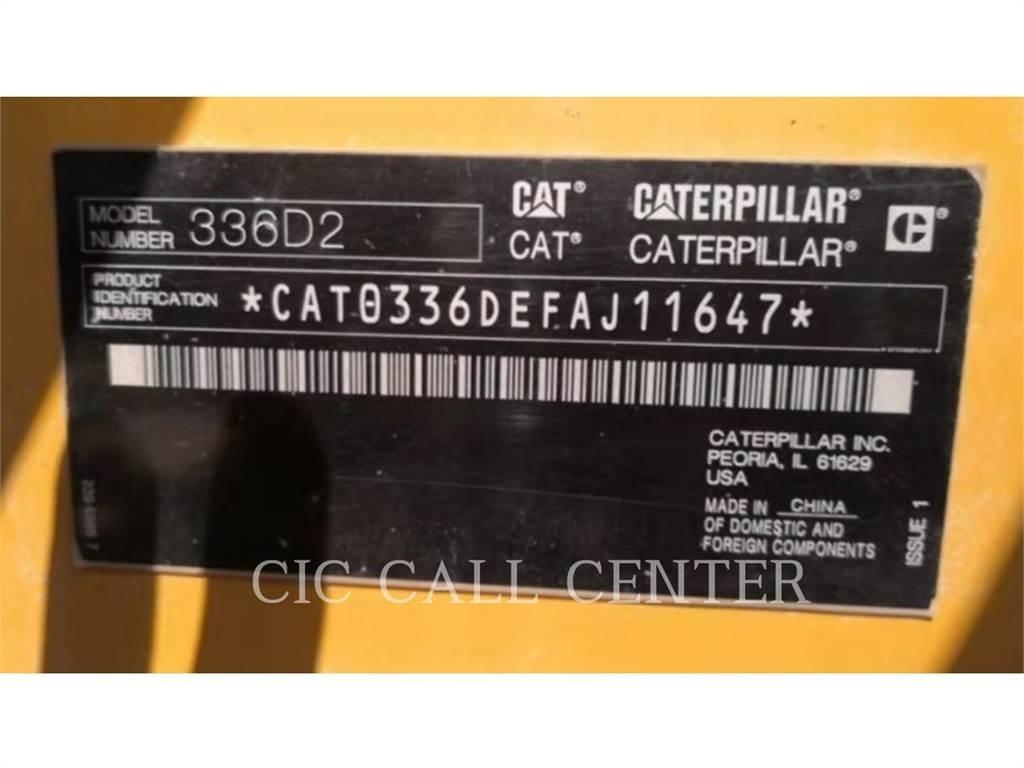 CAT 336D2 Bandgrävare