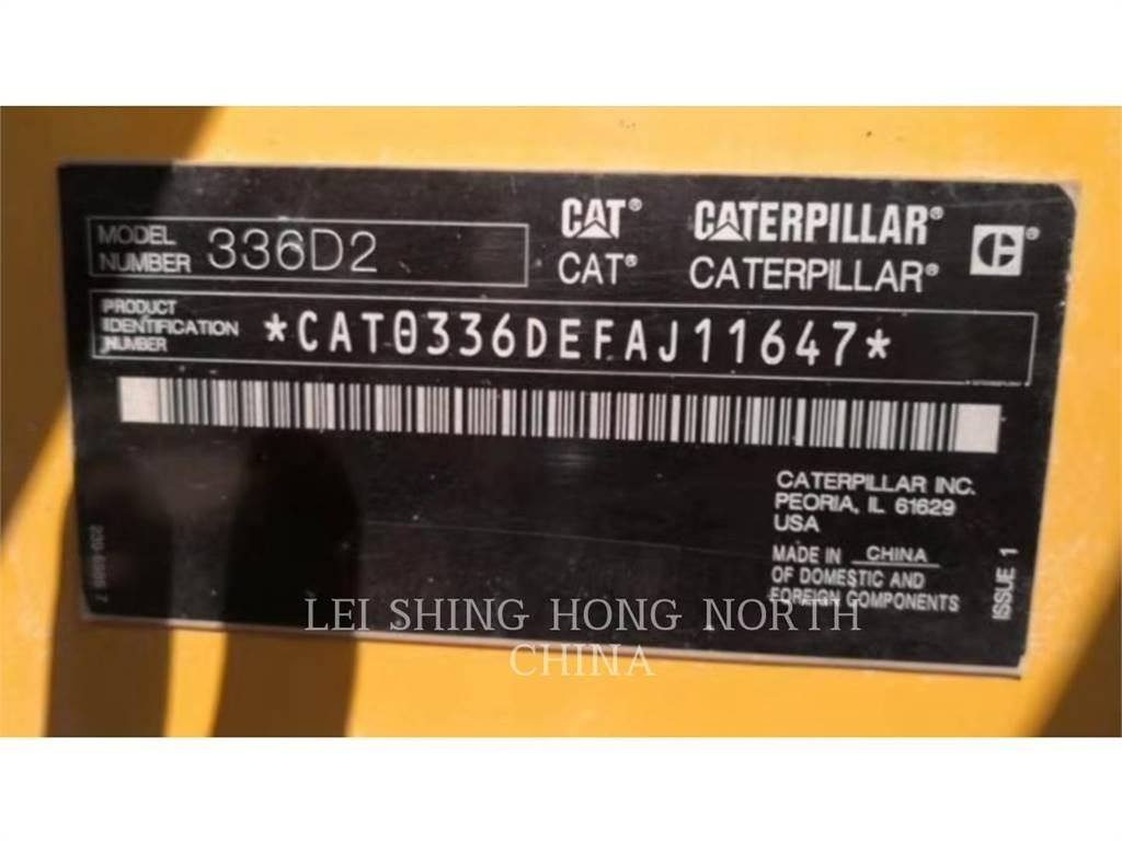 CAT 336D2 Bandgrävare