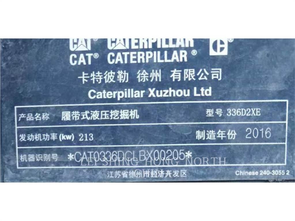 CAT 336D2XE Bandgrävare