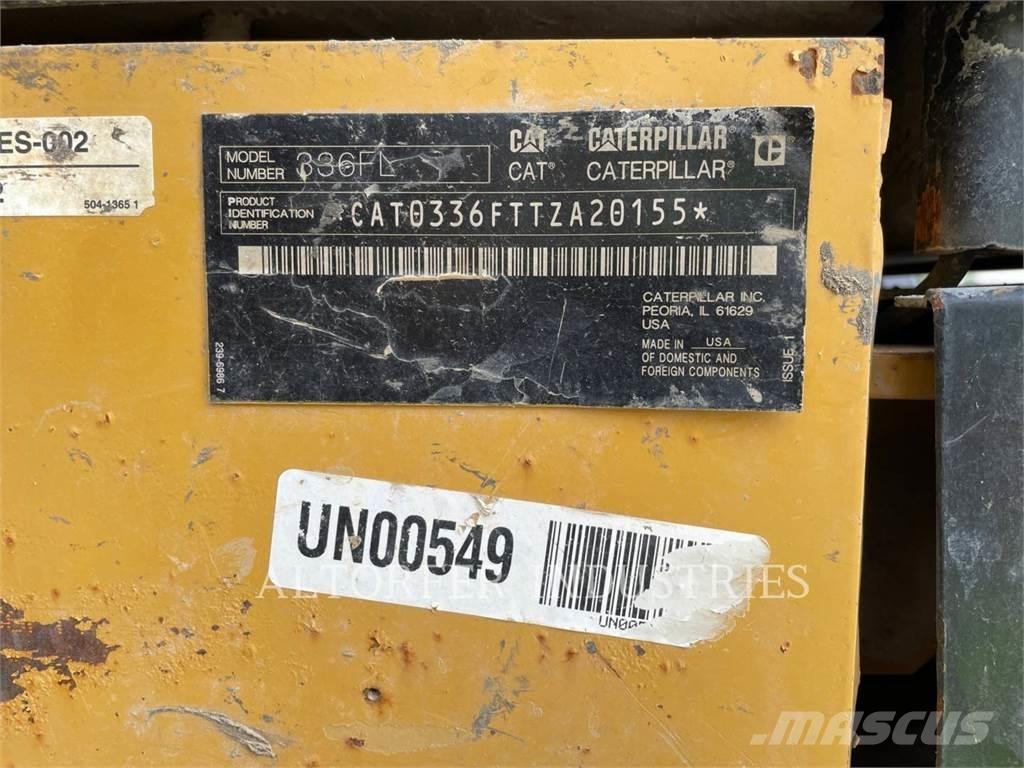 CAT 336FL TH Bandgrävare