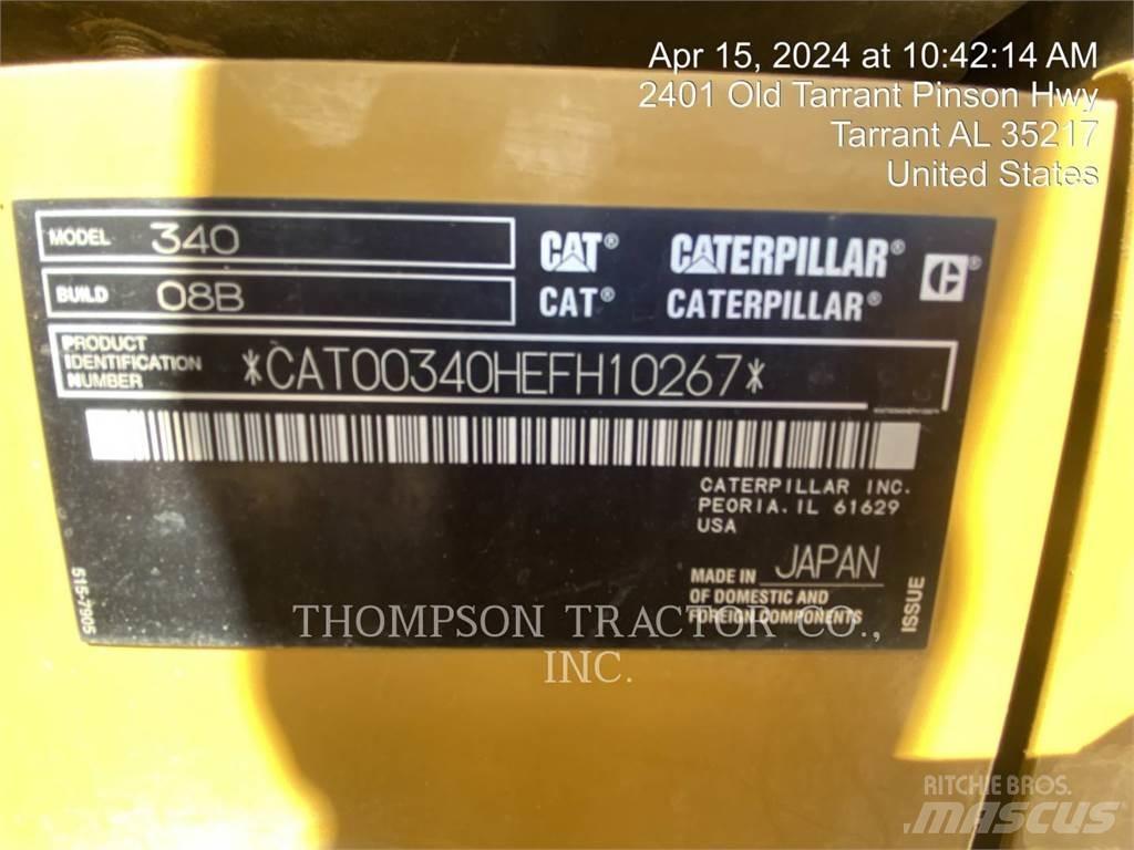 CAT 340 Bandgrävare