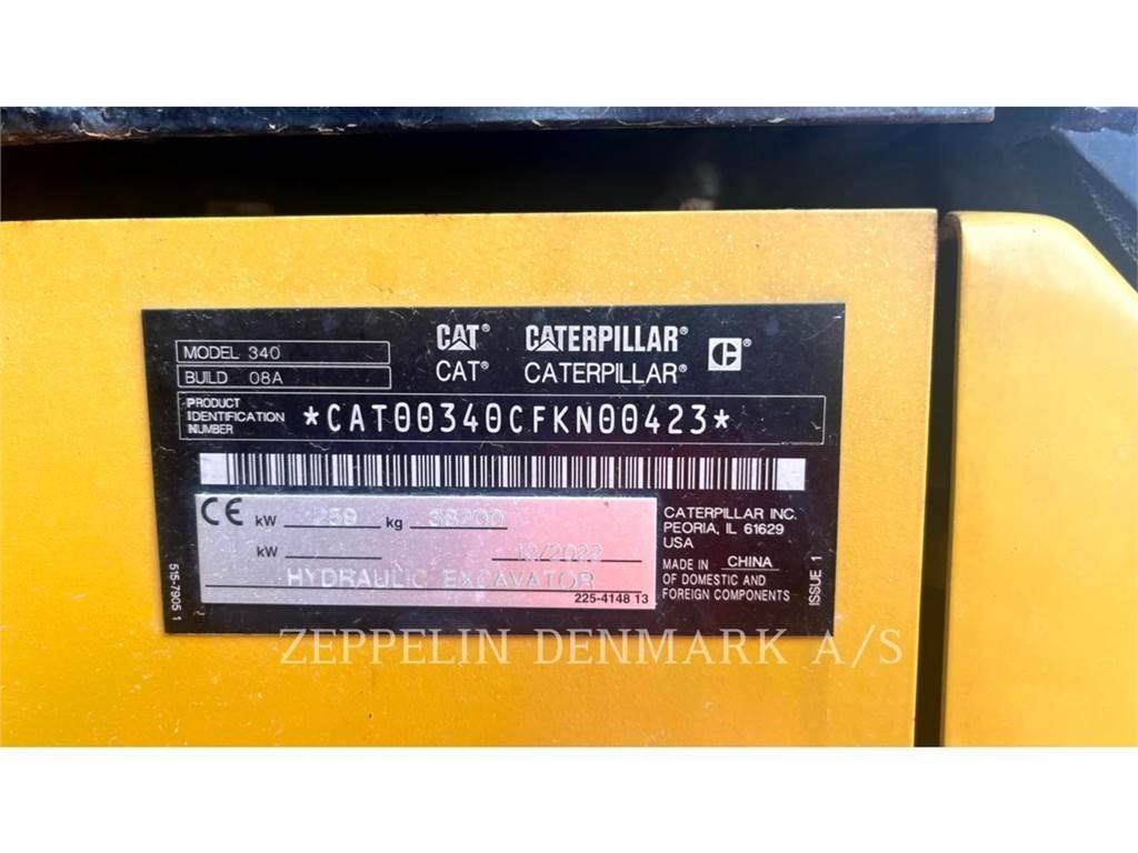 CAT 340-08 Bandgrävare