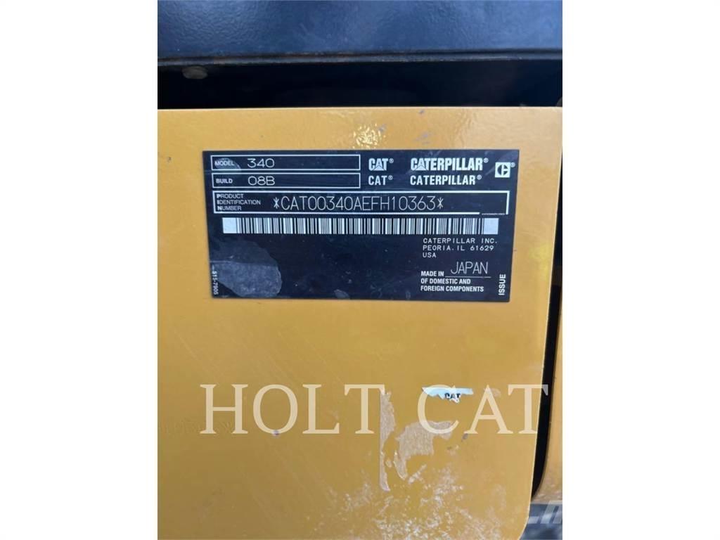 CAT 340 10 TC Bandgrävare