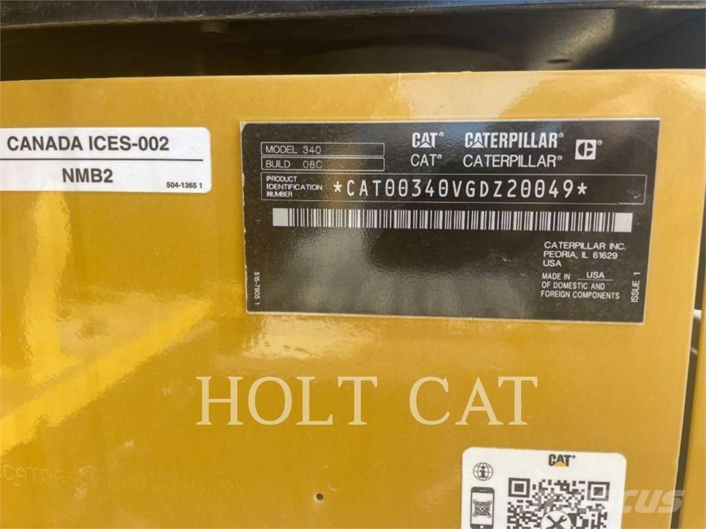 CAT 340 10 TC Bandgrävare