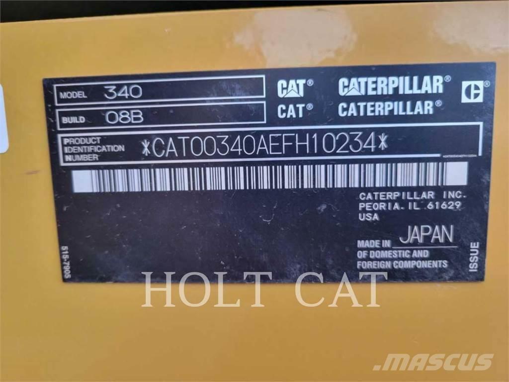 CAT 340 12 TC Bandgrävare