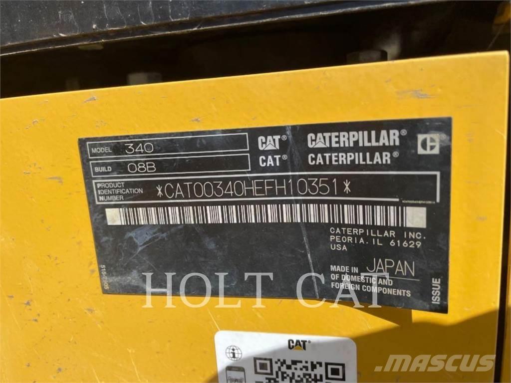 CAT 340 12 TC Bandgrävare