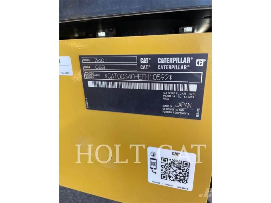 CAT 340 12 TC Bandgrävare