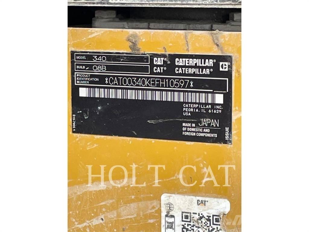CAT 340 12 TC Bandgrävare