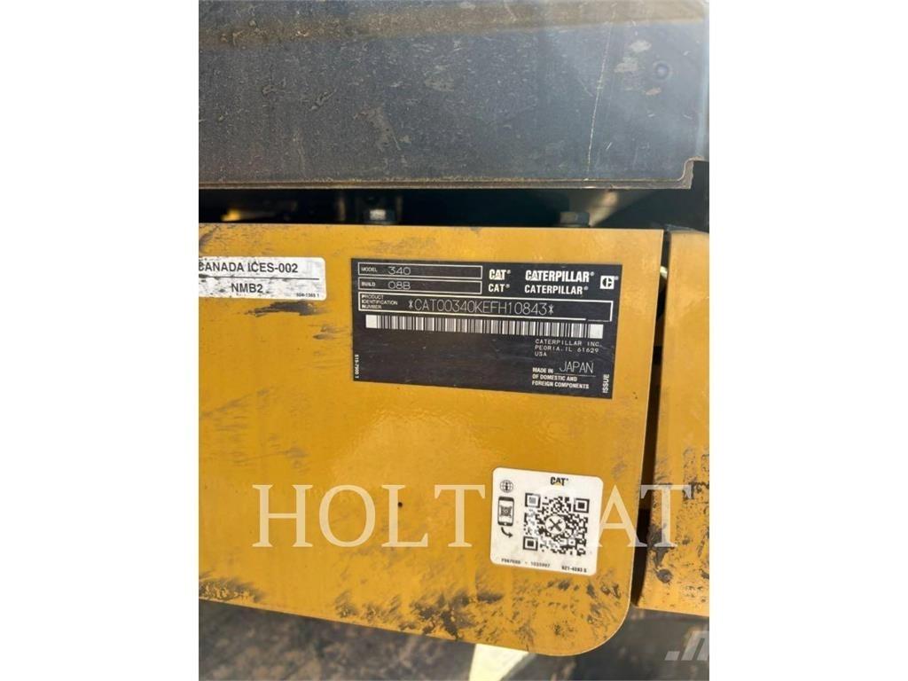 CAT 340 12 TC Bandgrävare