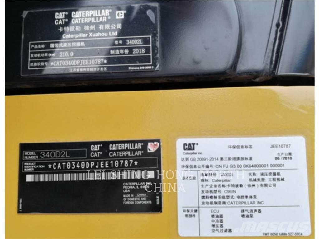 CAT 340D2L Bandgrävare
