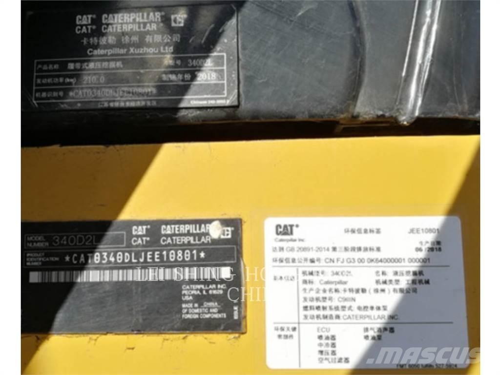 CAT 340D2L Bandgrävare