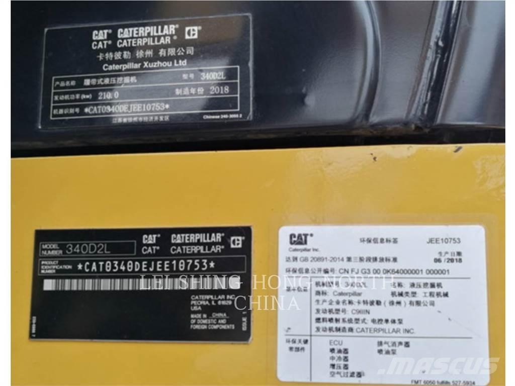 CAT 340D2L Bandgrävare