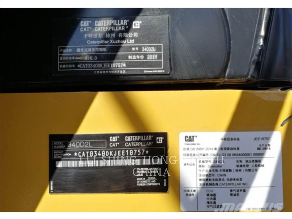 CAT 340D2L Bandgrävare