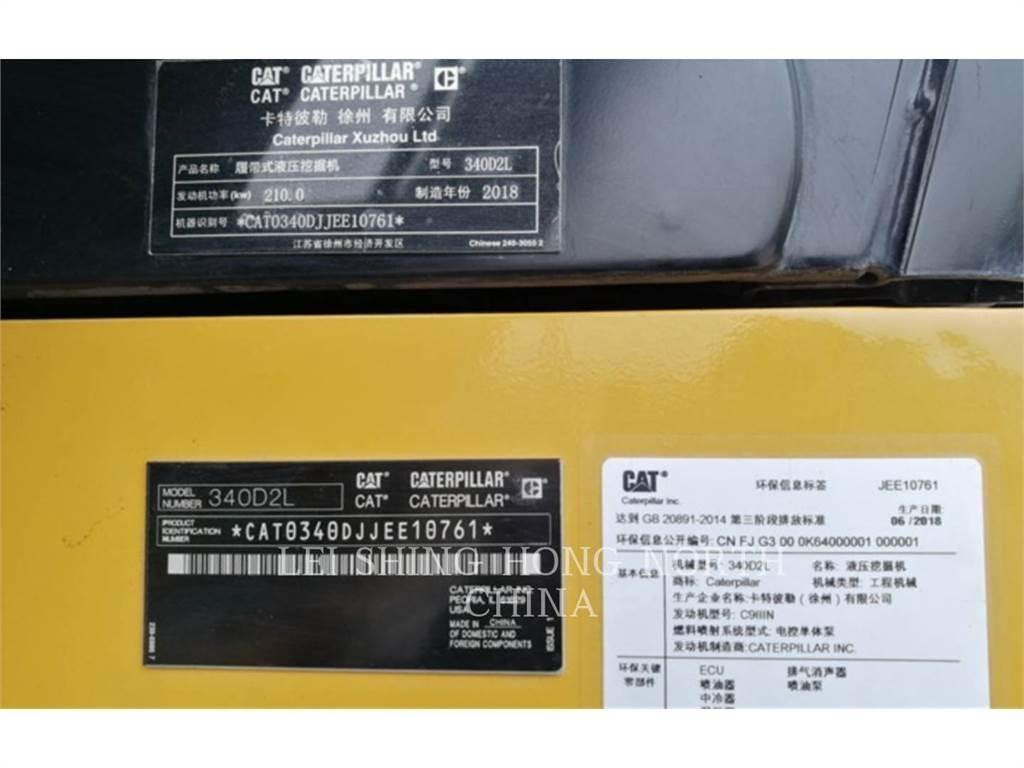 CAT 340D2L Bandgrävare