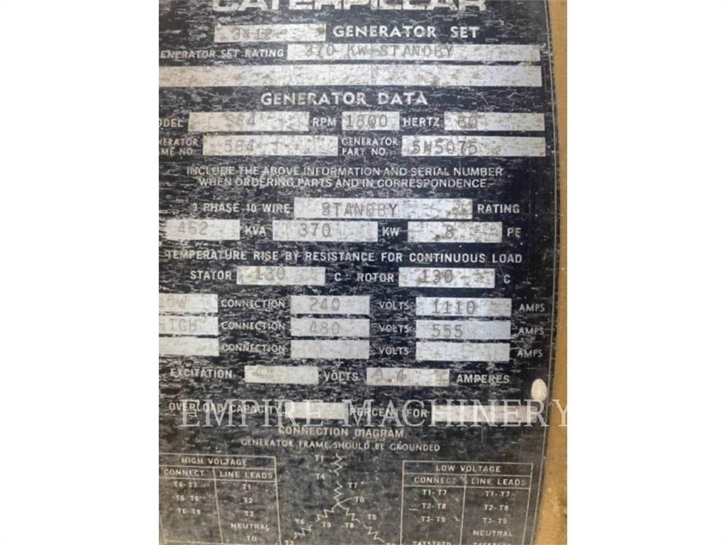 CAT 3412 Dieselgeneratorer