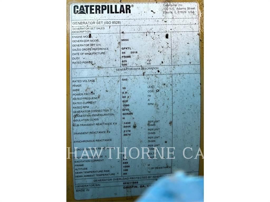 CAT 3412 Dieselgeneratorer