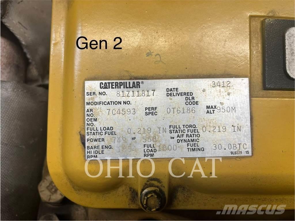 CAT 3412 Dieselgeneratorer
