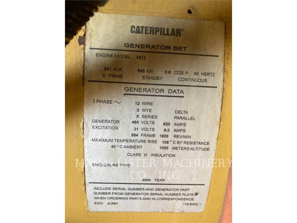 CAT 3412C Övriga generatorer