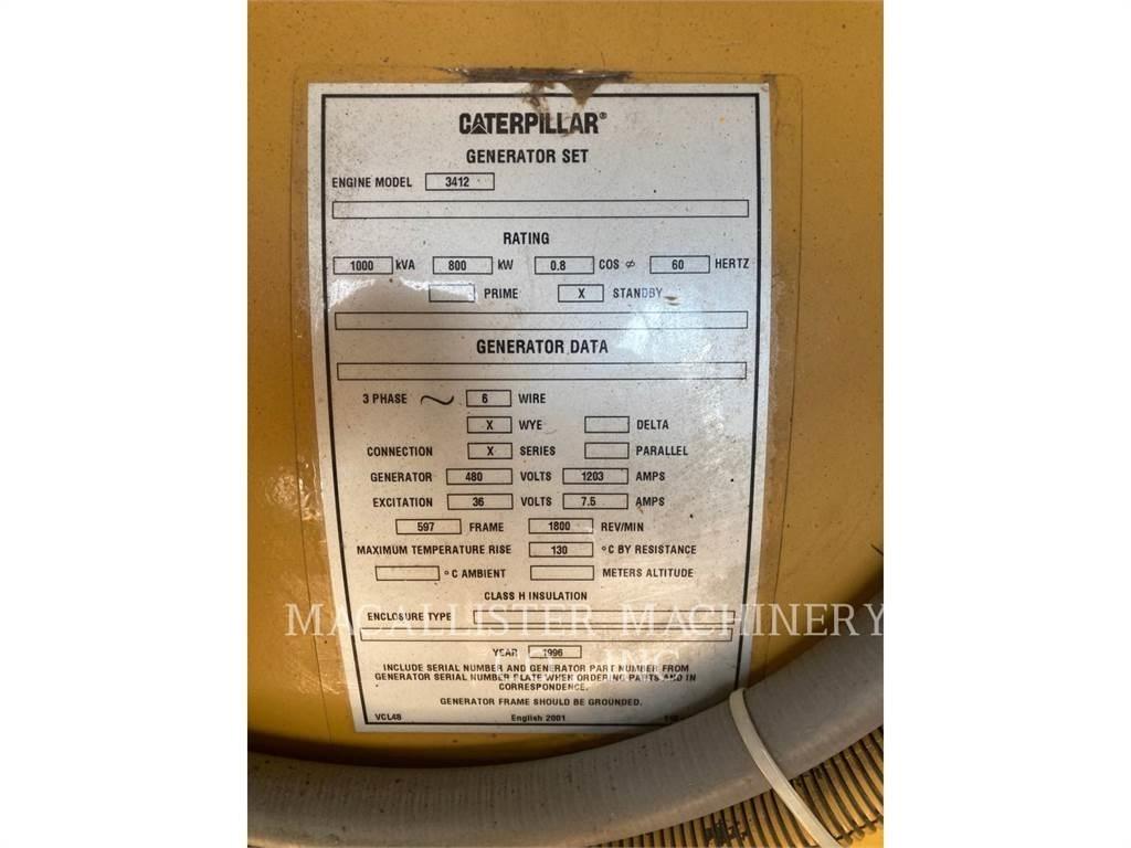 CAT 3412C Dieselgeneratorer