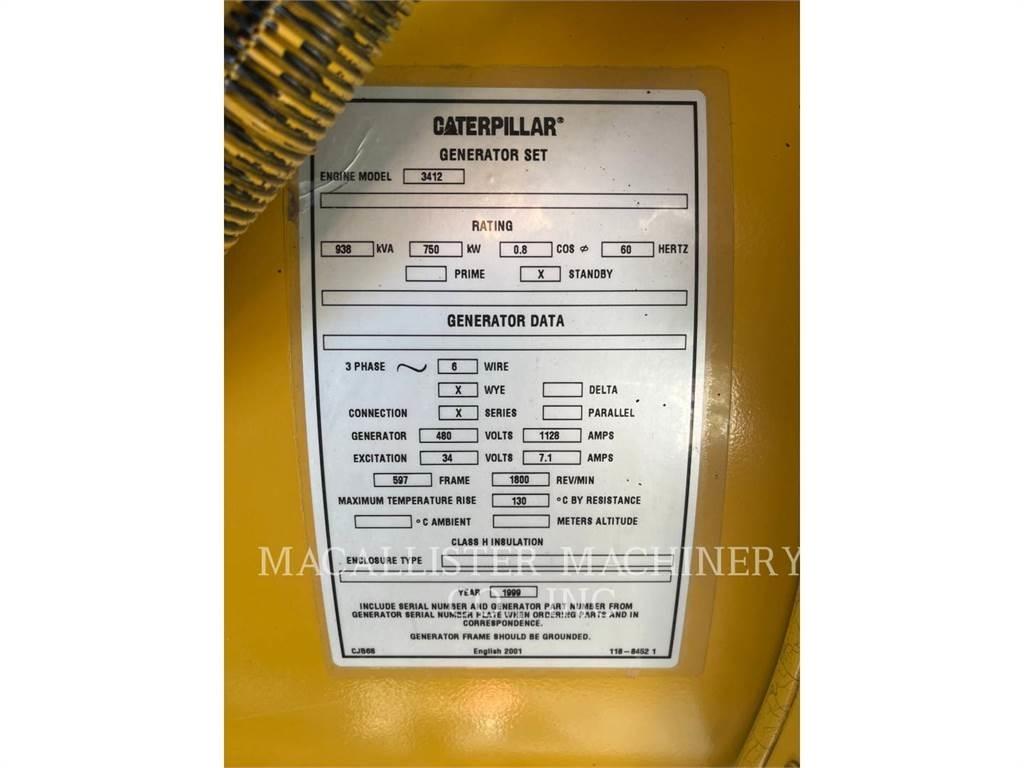 CAT 3412C Dieselgeneratorer