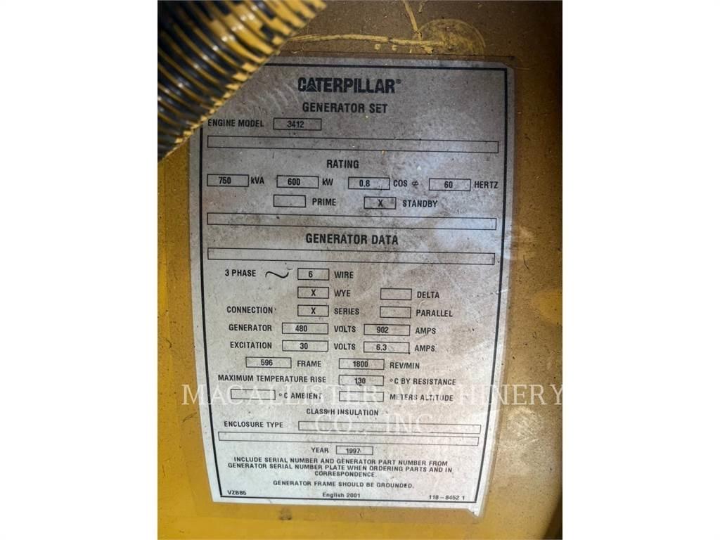 CAT 3412C Dieselgeneratorer
