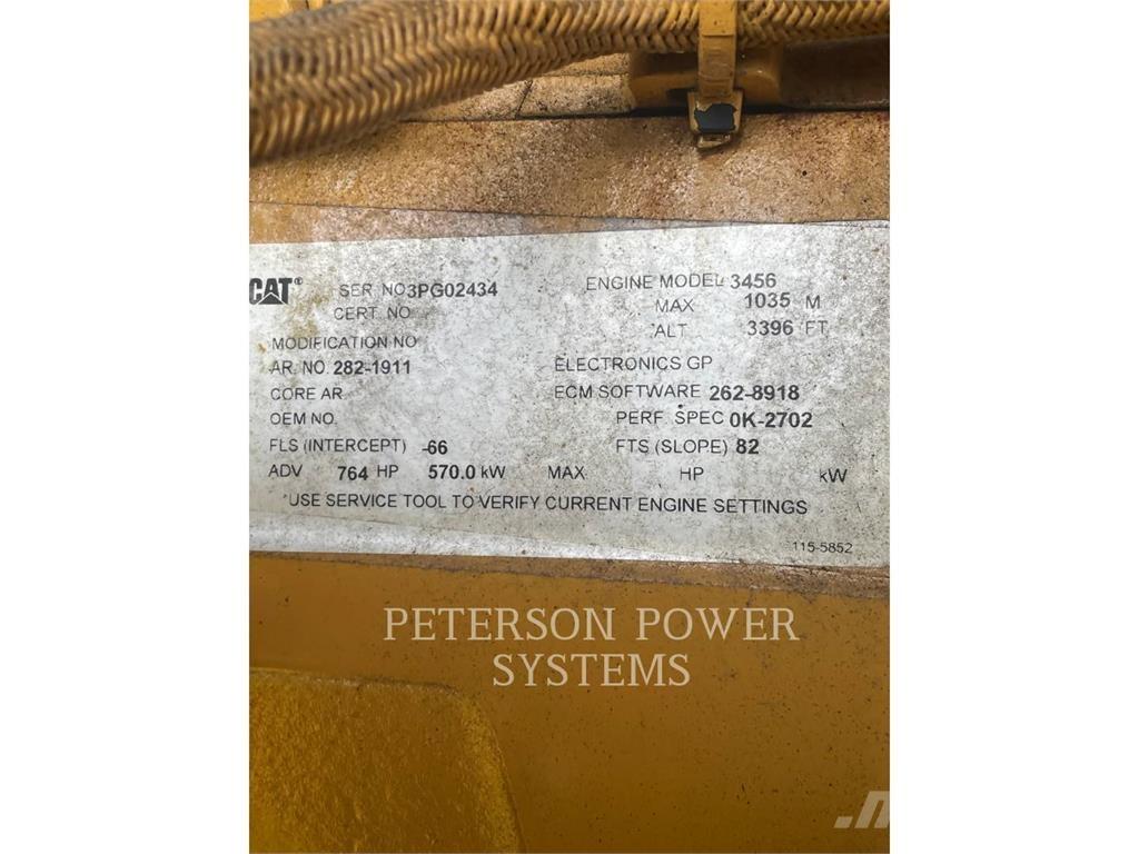 CAT 3456 Dieselgeneratorer