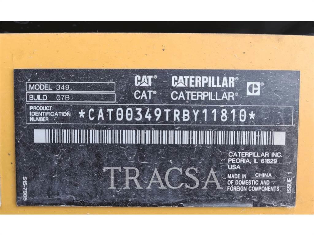 CAT 349 Bandgrävare