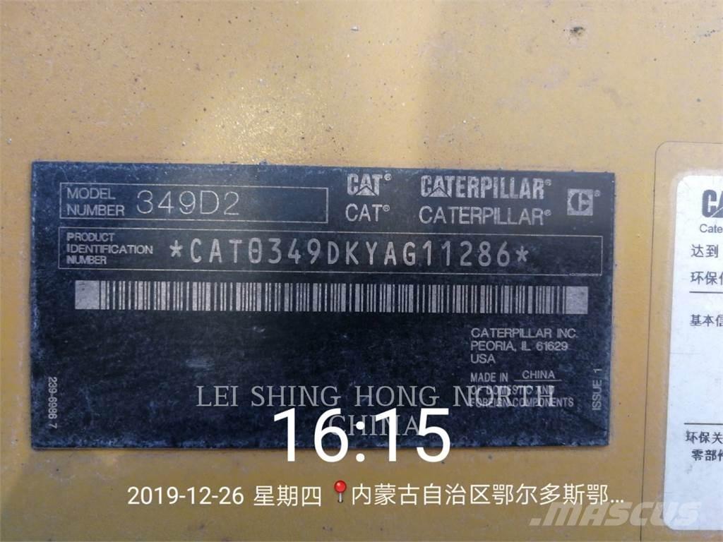 CAT 349D2 Bandgrävare