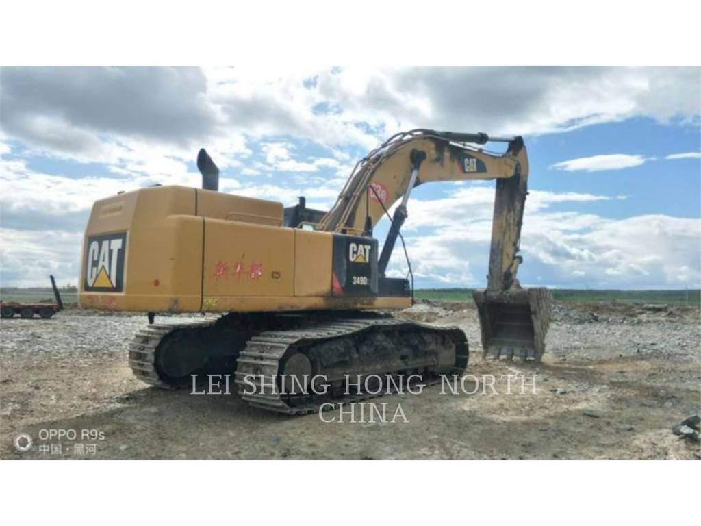 CAT 349D2 Bandgrävare