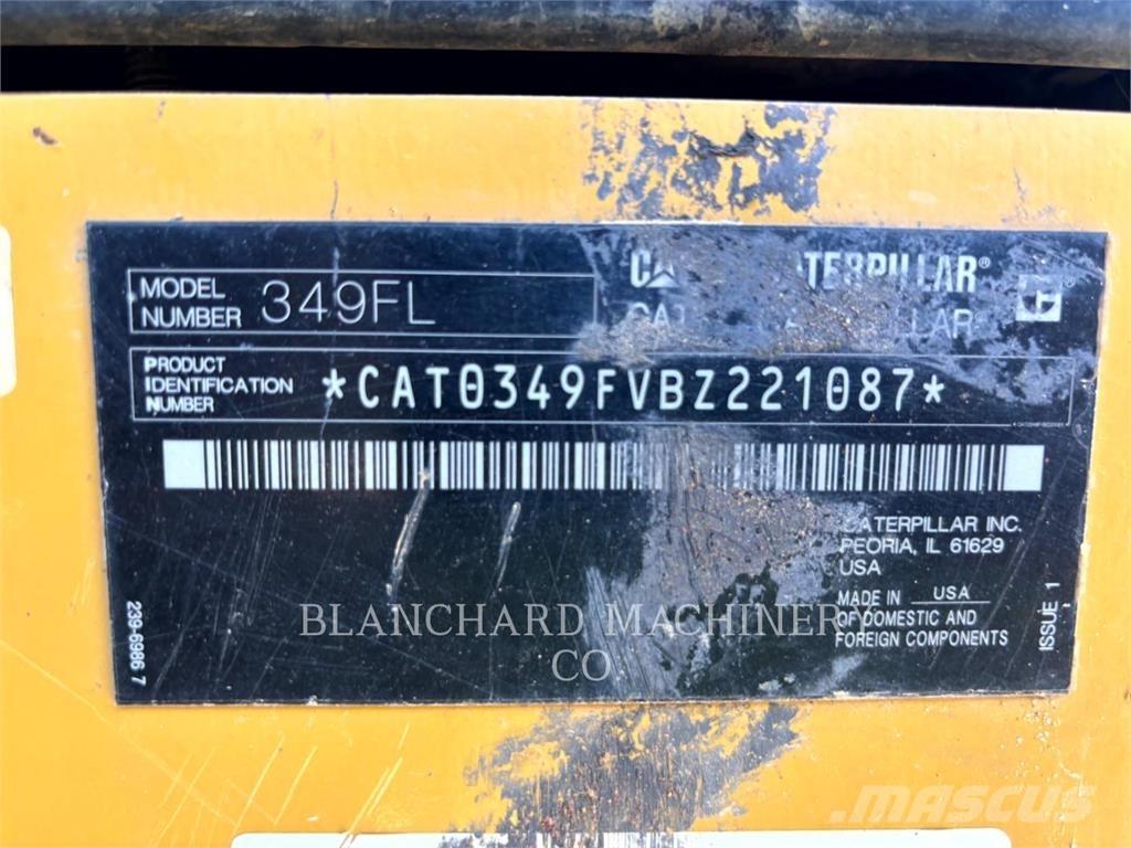 CAT 349F Bandgrävare