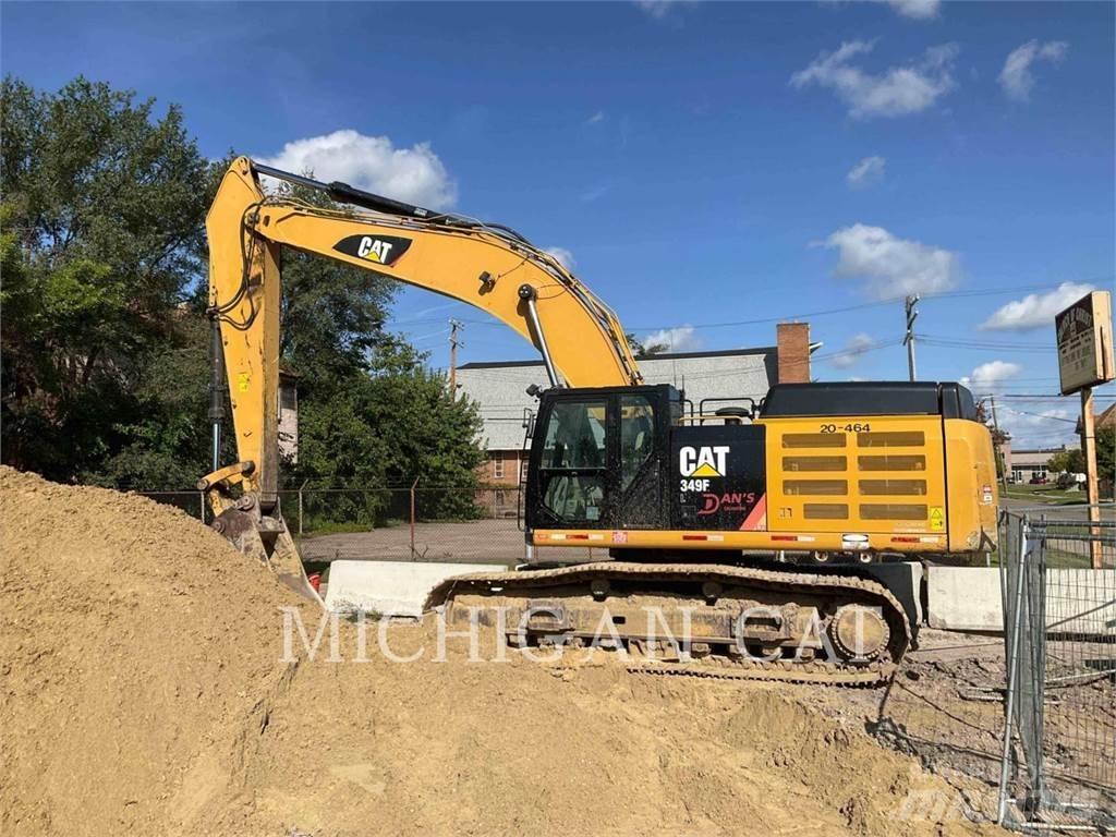 CAT 349FL + Bandgrävare
