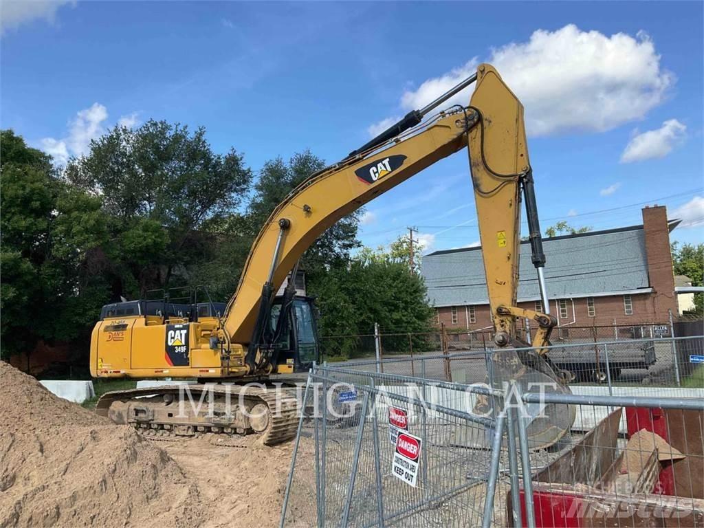 CAT 349FL + Bandgrävare