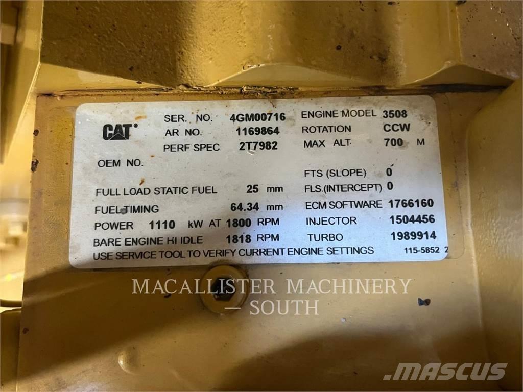 CAT 3508B Dieselgeneratorer