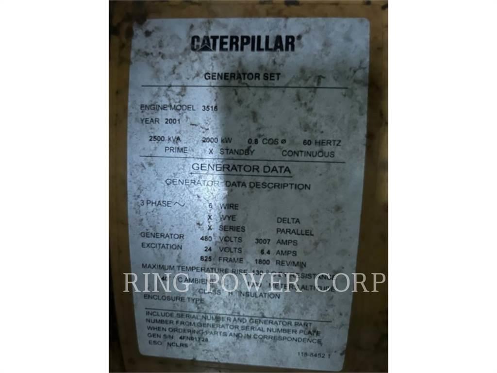 CAT 3516B Dieselgeneratorer