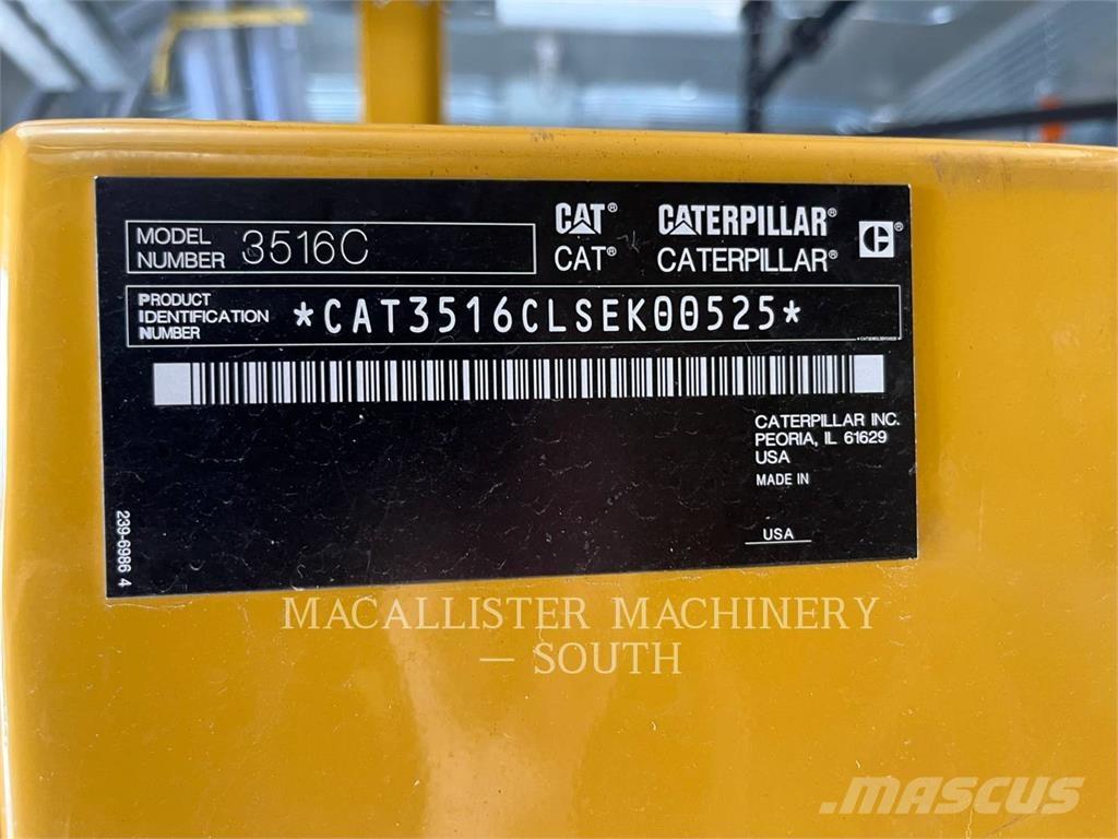 CAT 3516C-HD Dieselgeneratorer