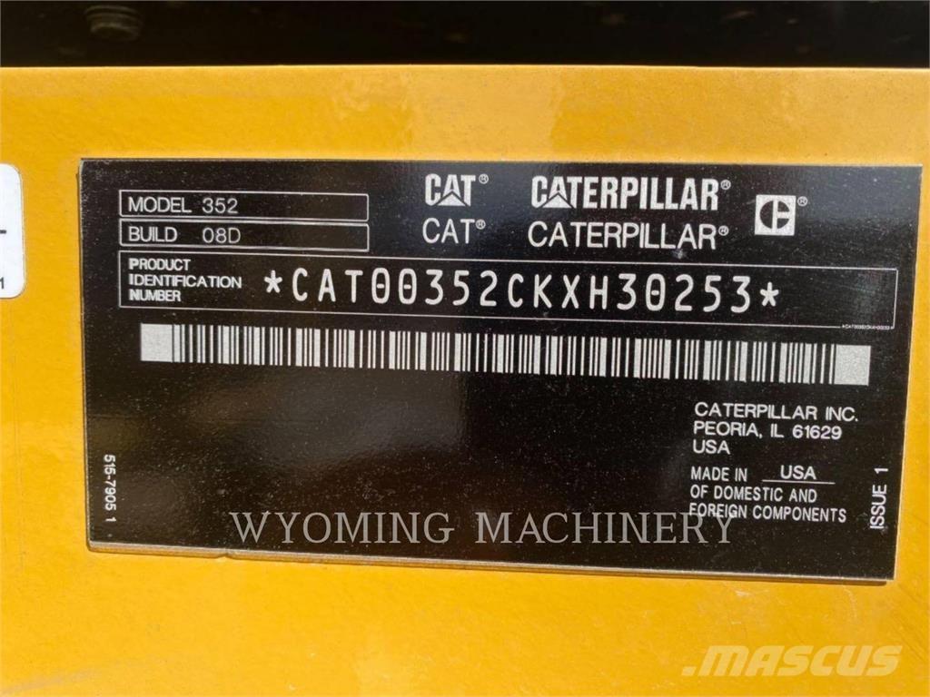 CAT 352 Bandgrävare
