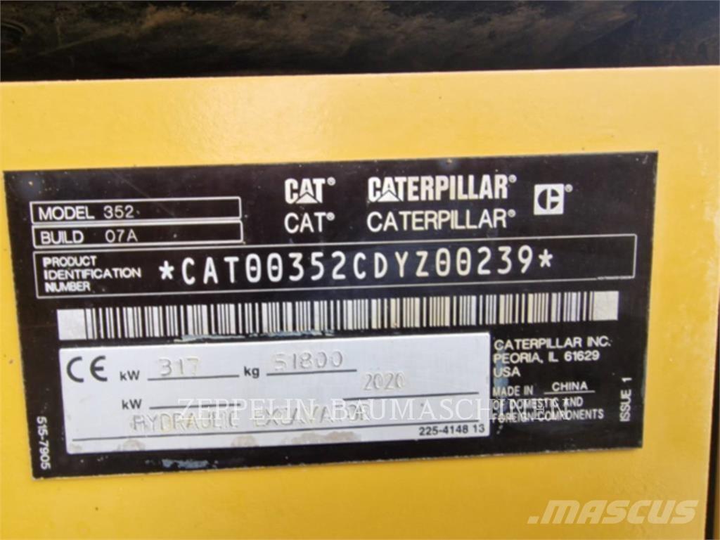 CAT 352-07A Bandgrävare