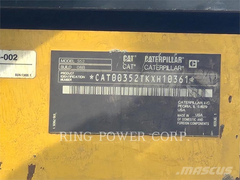 CAT 352-08 Bandgrävare