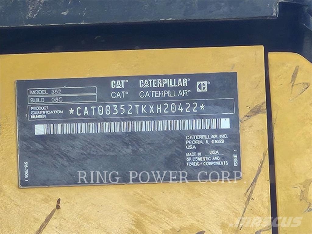 CAT 352-08 Bandgrävare