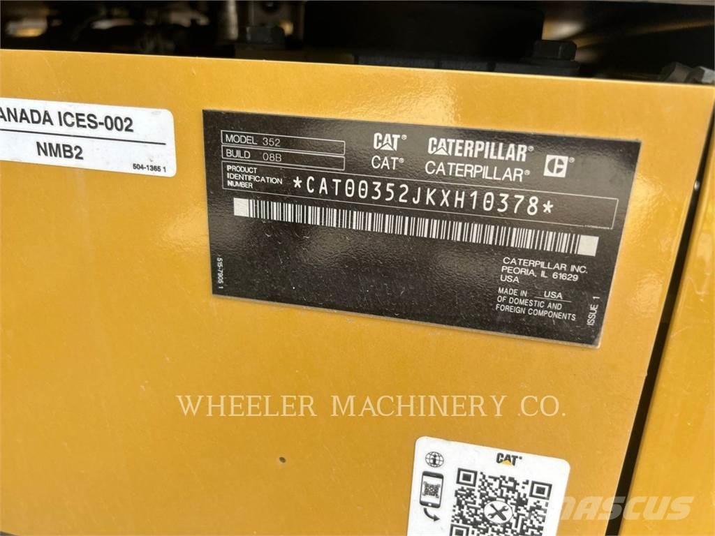 CAT 352 CF Bandgrävare