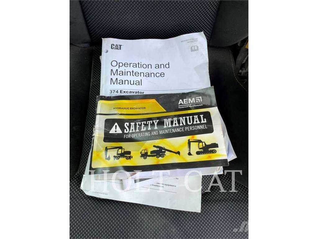 CAT 374-07 Bandgrävare