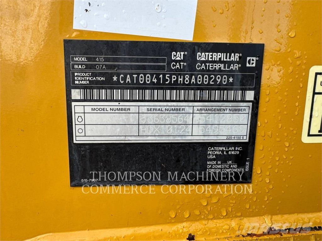 CAT 415 Grävlastare
