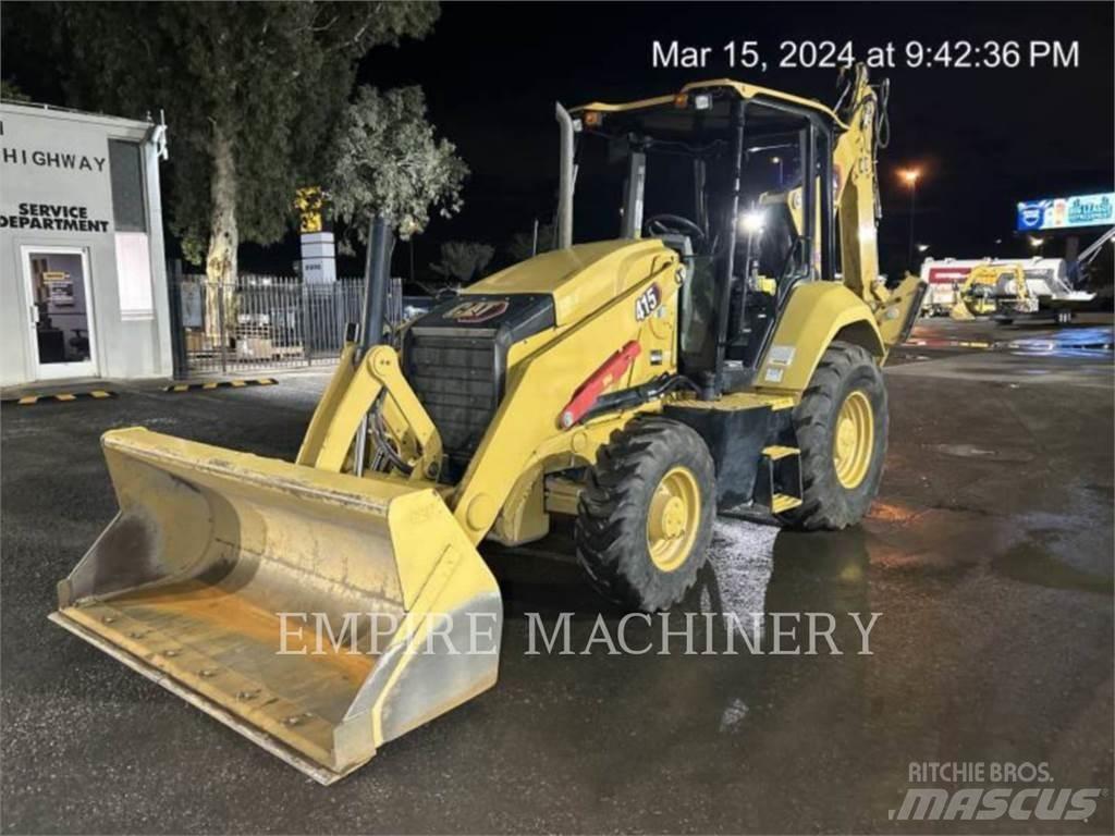 CAT 415-07 4EO Grävlastare