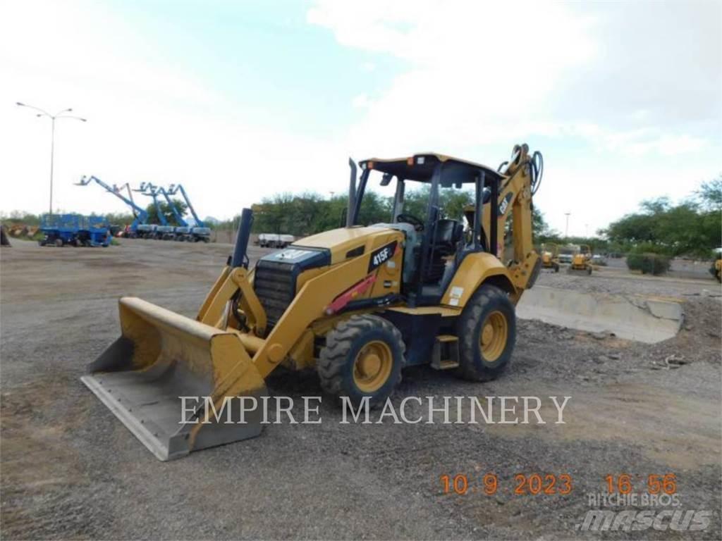 CAT 415F2 4EOP Grävlastare