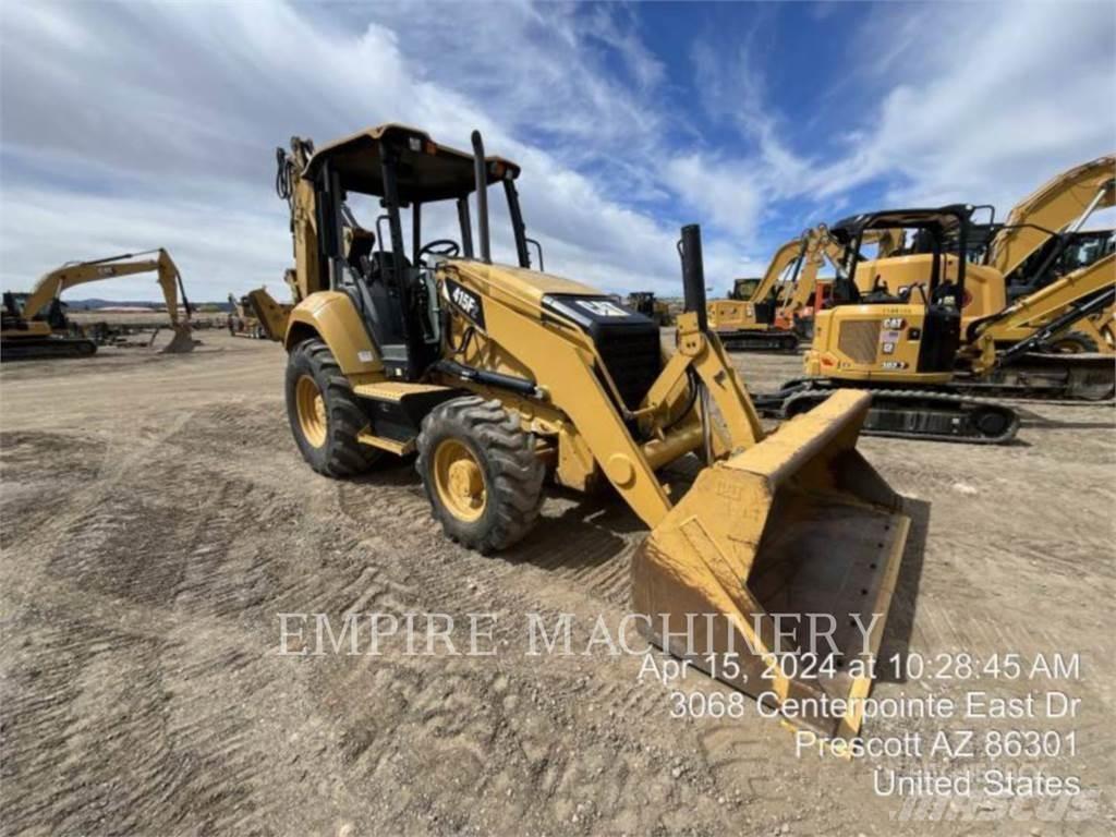 CAT 415F2 4EOP Grävlastare