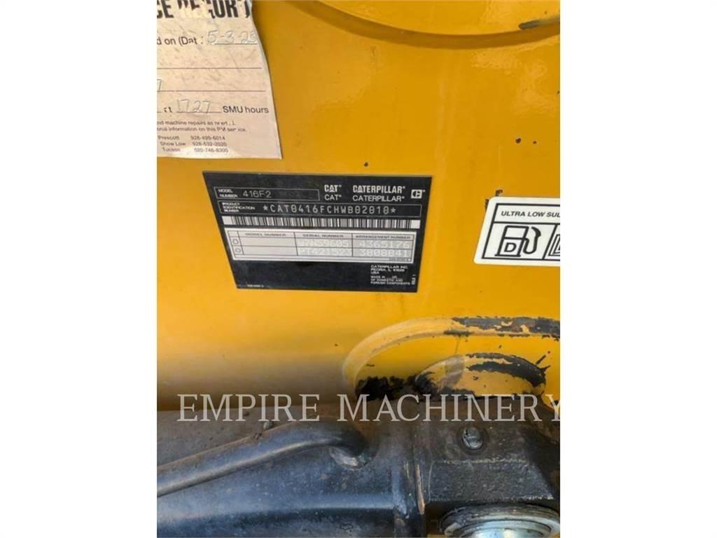 CAT 416F2 4EOP Grävlastare