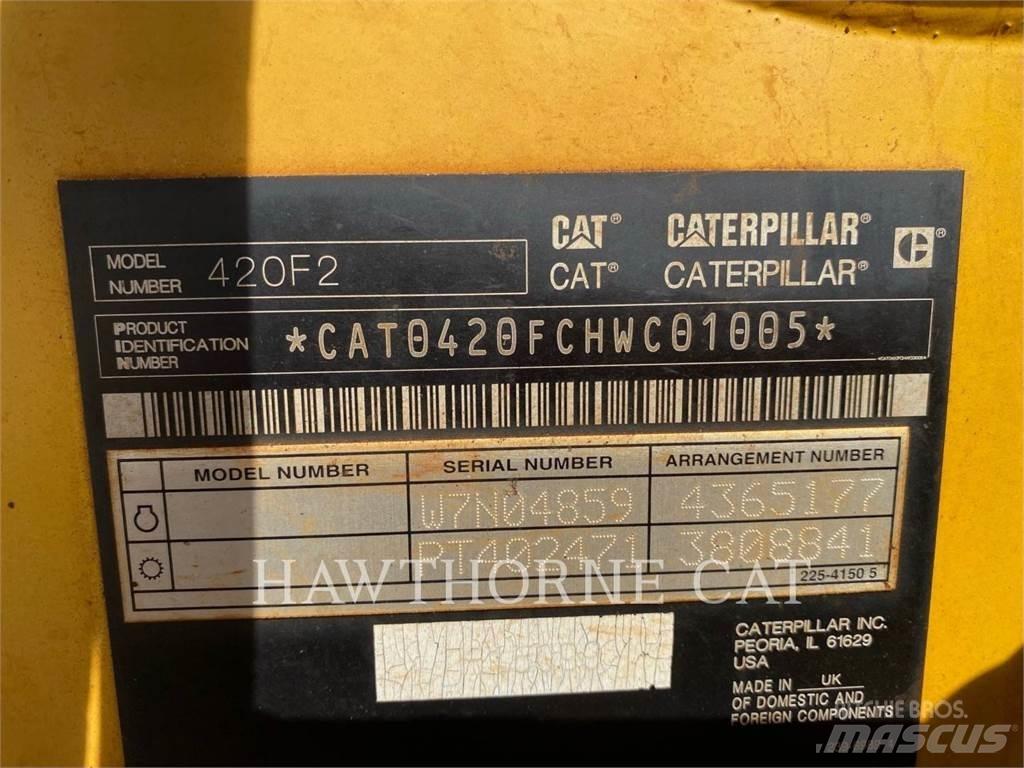 CAT 420F2 Grävlastare